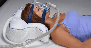 cpapmax cpap bed pillow hose tether